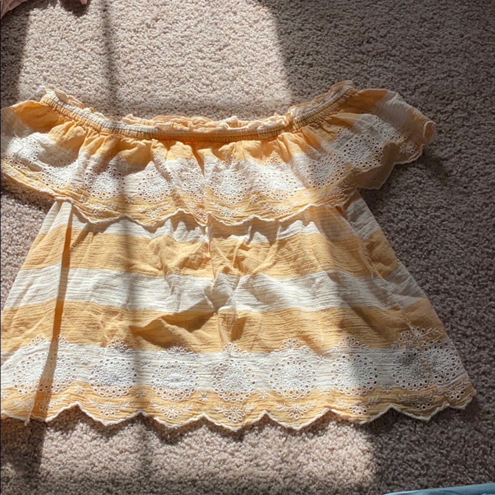 off shoulder american eagle top